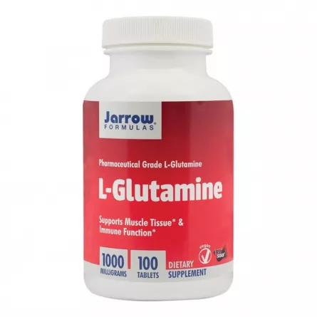 Secom L-Glutamine 1000 mg, 100 Tablete, [],farmacieieftina.ro