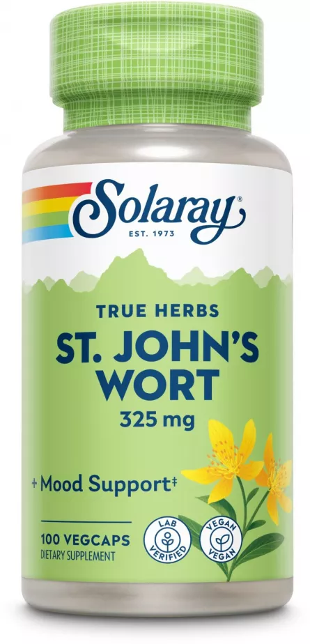 Secom St. John'S Wort 325 mg,  100 Capsule, [],farmacieieftina.ro