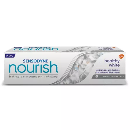 Sensodyne Pasta Dinti Nourish Healthy White  X 75ml, [],farmacieieftina.ro