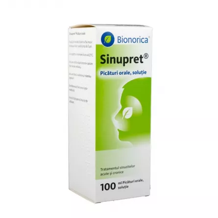Bionorica Sinupret Solutie Orala, 100 ml, [],farmacieieftina.ro