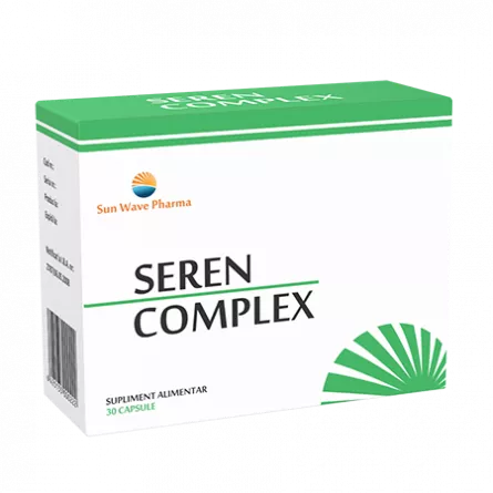 Seren Complex, 30 Capsule, Sun Wave Pharma, [],farmacieieftina.ro