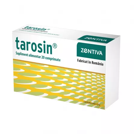 Tarosin, 20 Comprimate, Zentiva, [],farmacieieftina.ro
