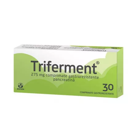 Triferment, 30 Comprimate, Biofarm, [],farmacieieftina.ro