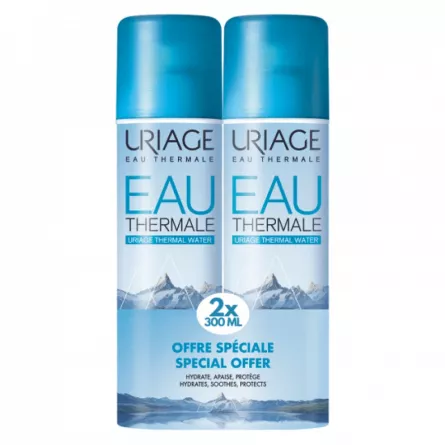Uriage Promo Apa Termala Spray 300 ml, 2 buc, 15001134, [],farmacieieftina.ro