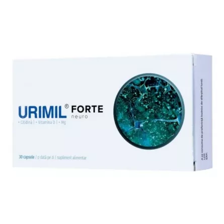 Urimil Forte, 30 Capsule, Naturpharma, [],farmacieieftina.ro