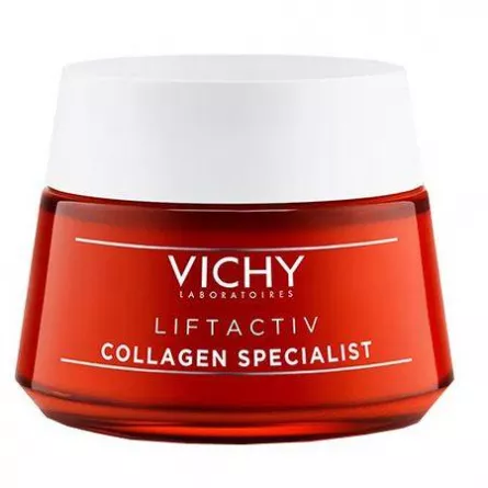 Vichy Liftactiv Collagen Specialist Crema de Zi Toate Tipurile Ten 50ml, 119300, [],farmacieieftina.ro