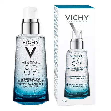 Vichy Mineral 89 Gel Booster Hidratant 50ml, [],farmacieieftina.ro