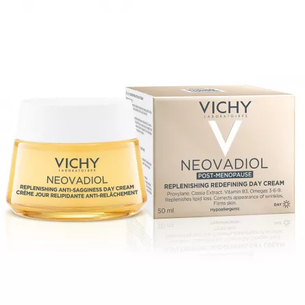 Vichy Neovadiol Post-Menopause Crema de Zi  50ml, 421400, [],farmacieieftina.ro