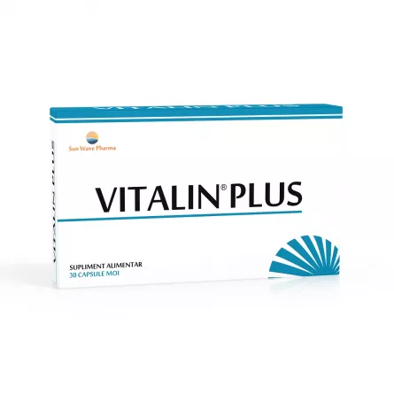 Sun Wave Pharma Vitalin plus, 30 capsule, [],farmacieieftina.ro