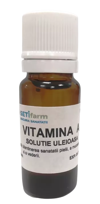 Vitamina A Uleioasa 10 ml, [],farmacieieftina.ro