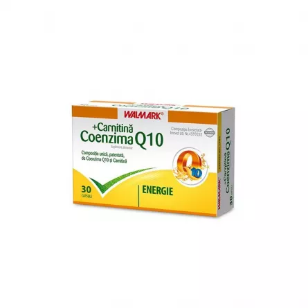 WALMARK COENZIMA Q10 CARNITINA  30 CAPSULE, [],farmacieieftina.ro