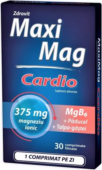Zdrovit Maximag Cardio 30 Comprimate, [],farmacieieftina.ro