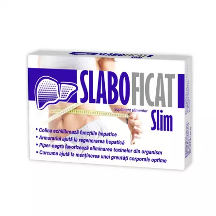 Zdrovit Slaboficat Slim 30 capsule, [],farmacieieftina.ro