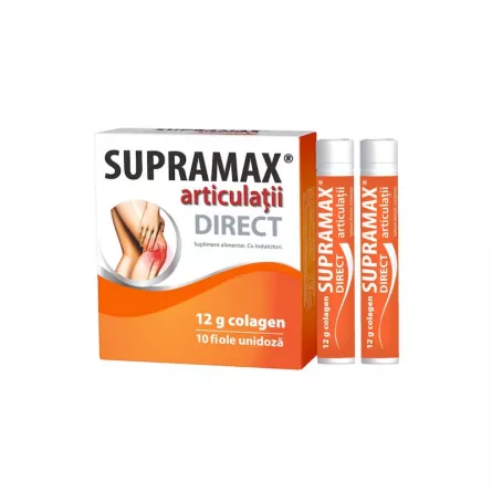 Supramax Articulatii Direct, 30 Fiole, Zdrovit, [],farmacieieftina.ro