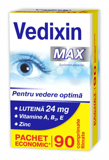 ZDROVIT VEDIXIN MAX  90 CAPSULE, [],farmacieieftina.ro