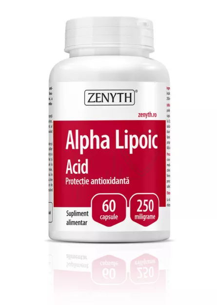 Zenyth Alpha Acid Lipoic  60 Capsule, [],farmacieieftina.ro