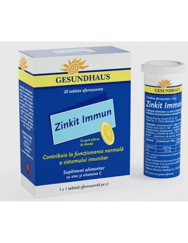 ZINKIT IMMUN X 20 COMPR.EFF., [],farmacieieftina.ro