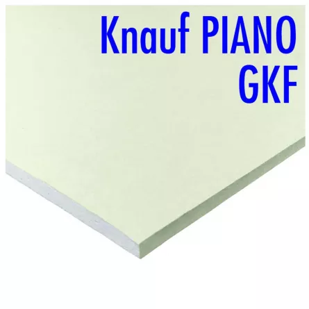 Placa gips-carton fonica Knauf Piano D13, 12.5 x 1200 x 2600 mm, [],matis.ro