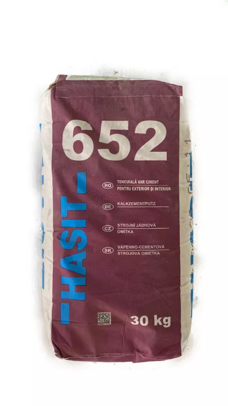 Tencuiala HASIT 652 var ciment 30kg/sac, [],matis.ro