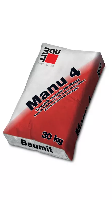 Tencuiala var-ciment MANU 4  Baumit (40kg/sac), [],matis.ro