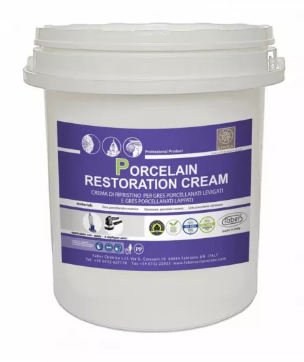 Crema de restaurare portelan, 8kg, FABER, [],stoneproof.ro