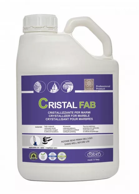 Cristalfab solutie de cristalizare, 5L, FABER, [],stoneproof.ro