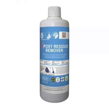 Detergent alcalin Epoxy Residue Remover, 1l Faber, pentru indepartarea reziduurilor epoxidice si a mortarelor de pe marmura, travertin si ceramica, [],stoneproof.ro