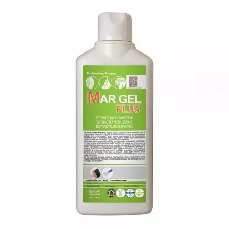 Solutie indepartarea in profunzime a ruginii pe baza de solvent de pe piatra naturala, ciment, caramida aparenta, ceramica, Mar Gel, Faber, 0,5 L, [],stoneproof.ro