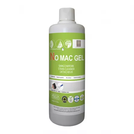 Solutie No Mac, 0.5l Faber, pe baza de solvent pentru indepartarea in profunzime a petelor de vin, cafea, cerneala, etc, de pe piatra naturala, ciment, caramida aparenta, ceramica, [],stoneproof.ro