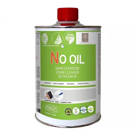 Solutie No Oil, 0.5l Faber, pe baza de solvent pentru indepartarea in profunzime a petelor de ulei de pe piatra naturala, ciment, caramida aparenta, ceramica, [],stoneproof.ro