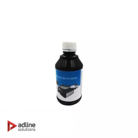 Cerneala ALS Ink Seria 261 CYAN  Led UV  250 ml
