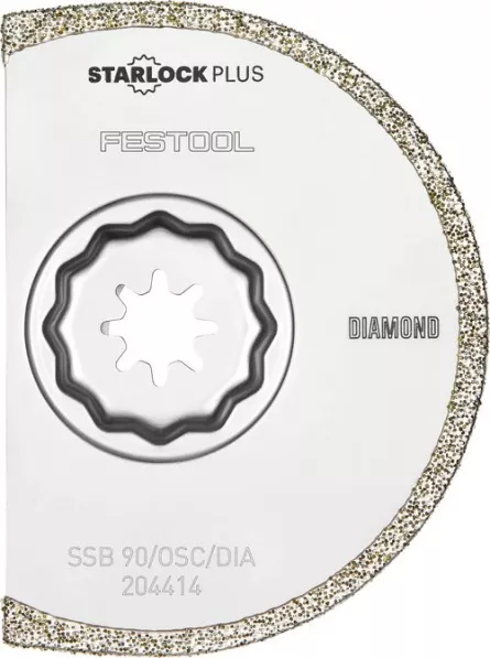Festool Pânză de ferăstrău segmentată cu diamant SSB 90/OSC/DIA
