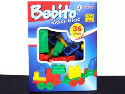 Bebito - Set 36 de cuburi mari, [],edituradiana.ro