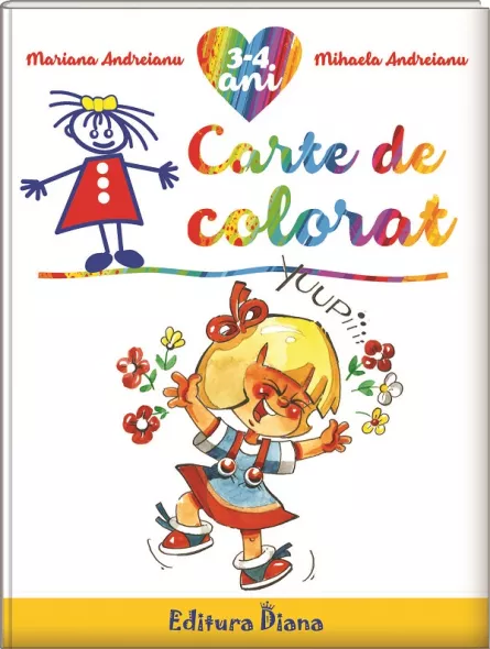 Carte de colorat B5 (3-4 ani), [],edituradiana.ro