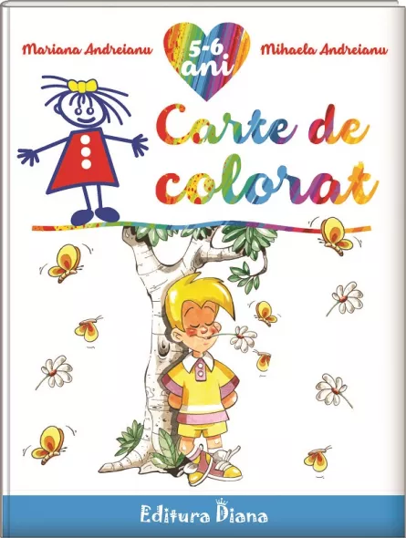 Carte de colorat B5 (5-6 ani), [],edituradiana.ro