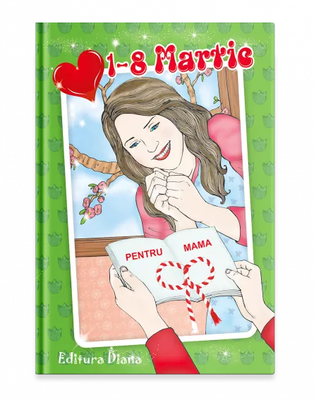 Carte personalizată - (Numele copilului dumneavoastră) și dragostea pentru mama (Ziua Mamei), [],edituradiana.ro