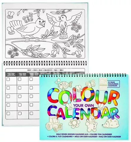 Colorează-ți propriul calendar, [],edituradiana.ro