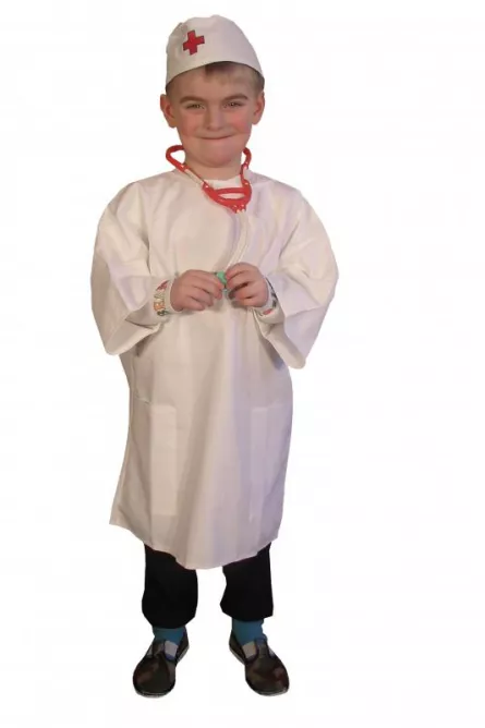 Costum de doctor cu bonetă și halat, [],edituradiana.ro