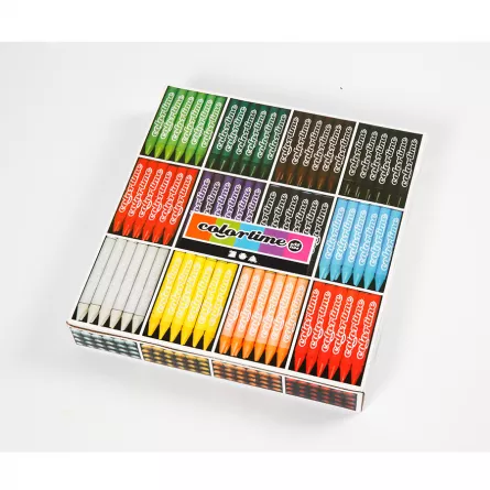 Set de 288 de creioane colorate cerate, [],edituradiana.ro
