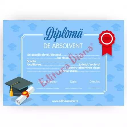 Diplomă de Absolvent A4, [],edituradiana.ro