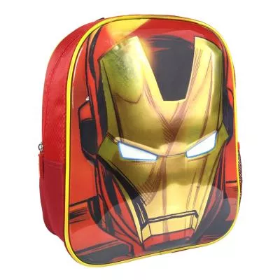 Ghiozdan de grădiniță 3D - Iron Man, 25 x 31 x 10 cm, [],edituradiana.ro