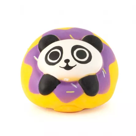 Jucărie senzorială - Squishy Panda în gogoașă, [],edituradiana.ro
