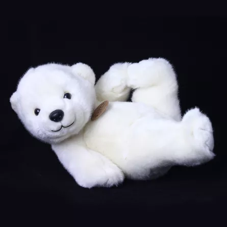 Jucărie din pluș - Ursuleț alb, 25 cm, [],edituradiana.ro