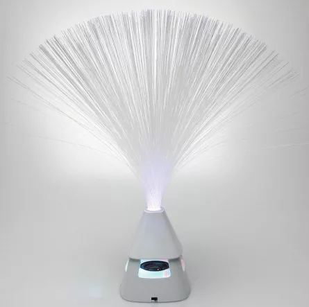 Lampă decorativă din fibră optică, 35 cm (Bluetooth, Speaker, USB), [],edituradiana.ro