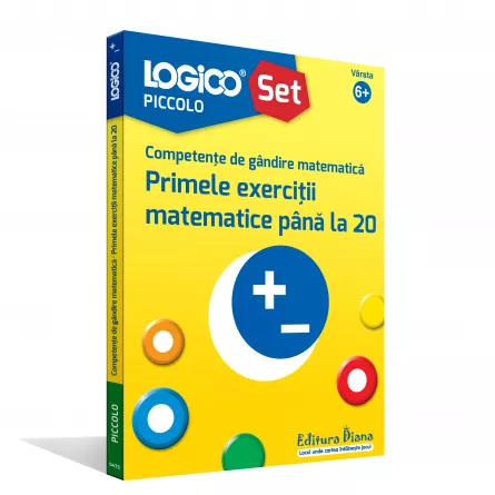LOGICO PICCOLO - Competențe de gândire matematică. Primele exerciții matematice până la 20 (6+), [],edituradiana.ro