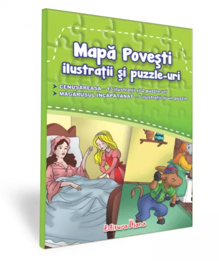 Mapă povești - ilustrații și puzzle-uri - 1, [],edituradiana.ro