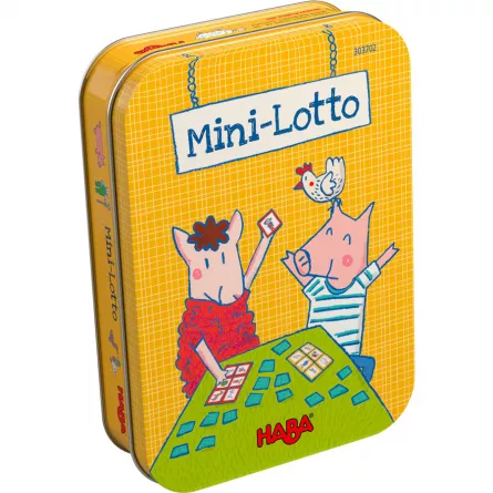Mini-Lotto cu 24 cartonașe și  4  planșe - Ferma, [],edituradiana.ro