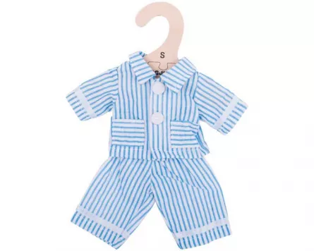Pijamale albastre pentru păpuși, 28 cm, [],edituradiana.ro
