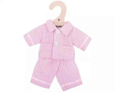 Pijamale roz pentru păpuși, 34 cm, [],edituradiana.ro