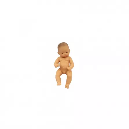 Păpușă bebeluș asiatic - fată 32 cm, [],edituradiana.ro